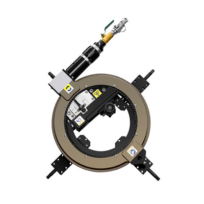 orbital cutting and orbital welding machine