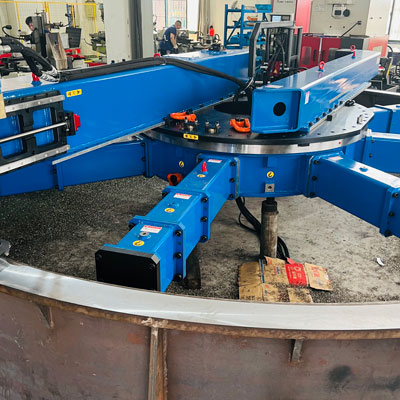 orbital cutting and orbital welding machine
