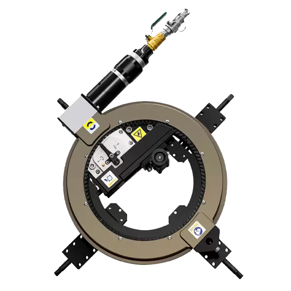 Máquina de refrentado de bridas