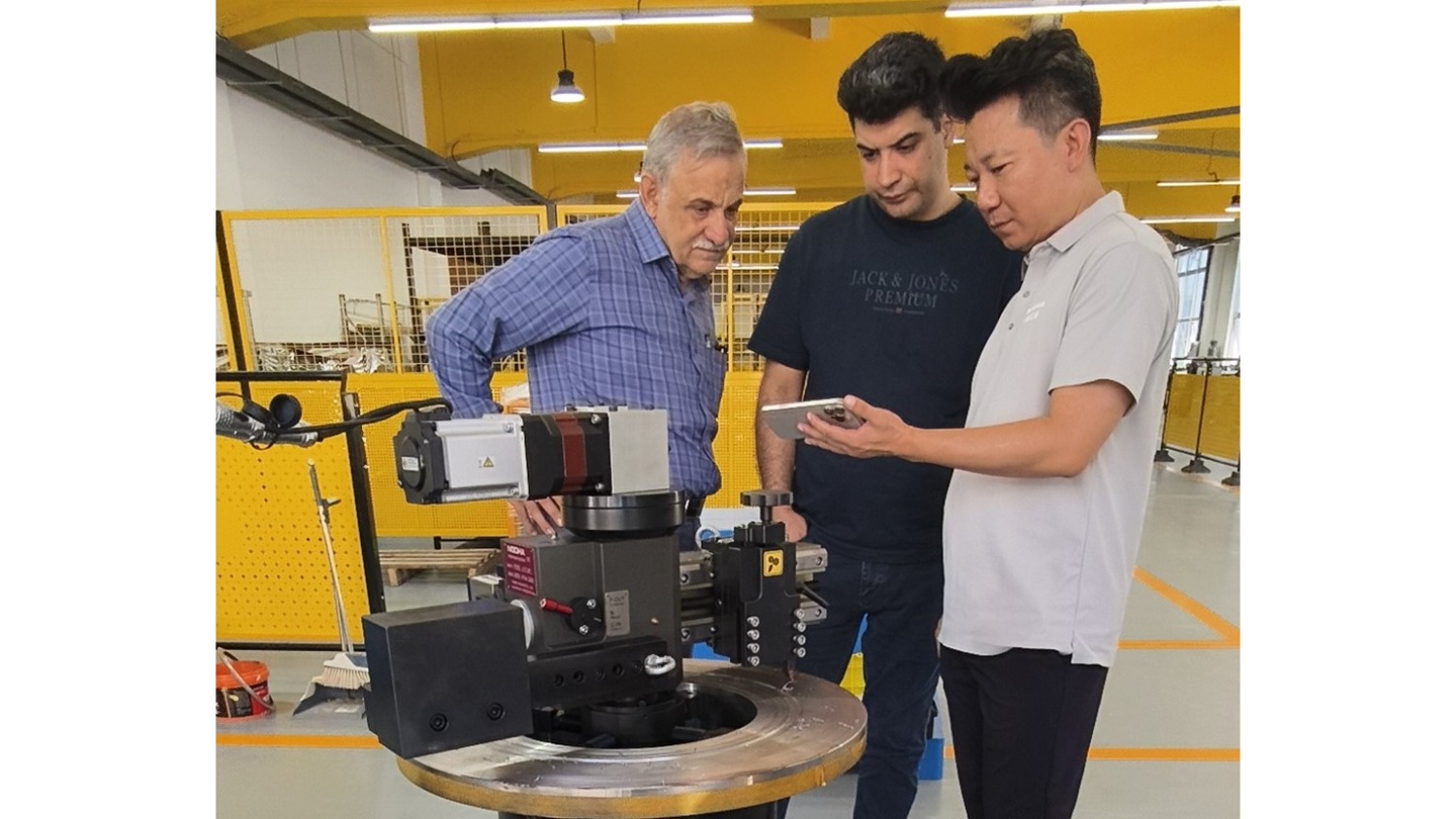 Equipo de refrentado de bridas en sitio