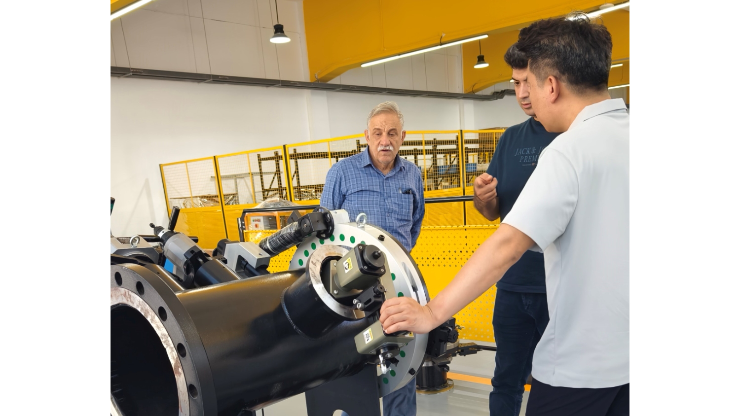 Equipo de refrentado de bridas en sitio