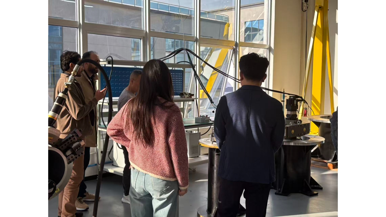 Máquina de refrentado de bridas de 3 metros